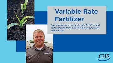 How can variable rate fertilizer help in your operation?