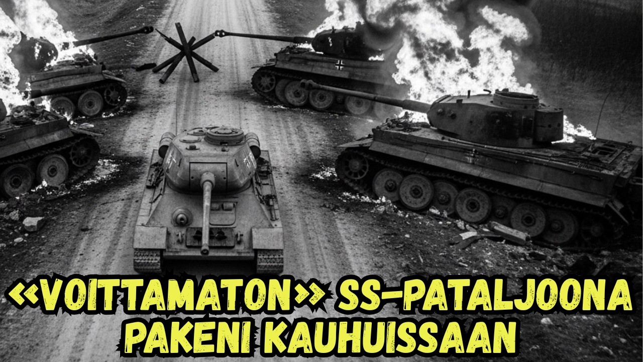 Kun 7 Tiikeriä Hyökkäsi Yhden T-34:n Kimppuun — Se Sai Saksan Ässät Jyräämään Oman Jalkaväkensä