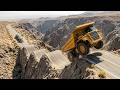Giant Dump Truck vs Impossible Cliff Road Challenge | BeamNg Giant Dump Truck (scale)