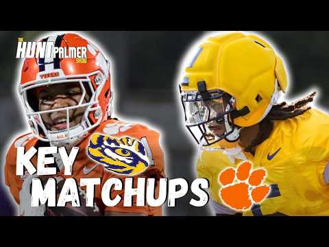 Where Does LSU Have the Advantage vs. Clemson? | 3 Matchups to Watch