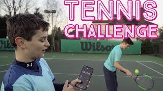 Tennis Ball Challenge - tennis Brothers vs Tatyana Leontyeva