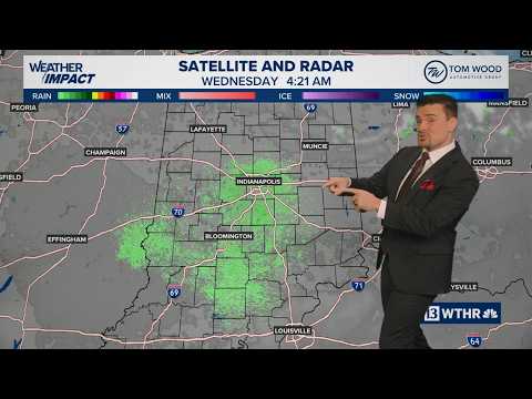 Low clouds bringing mist and drizzle to Indiana at times today | Wednesday A.M. Update