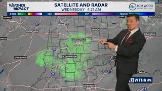 Low clouds bringing mist and drizzle to Indiana at times today | Wednesday A.M. Update