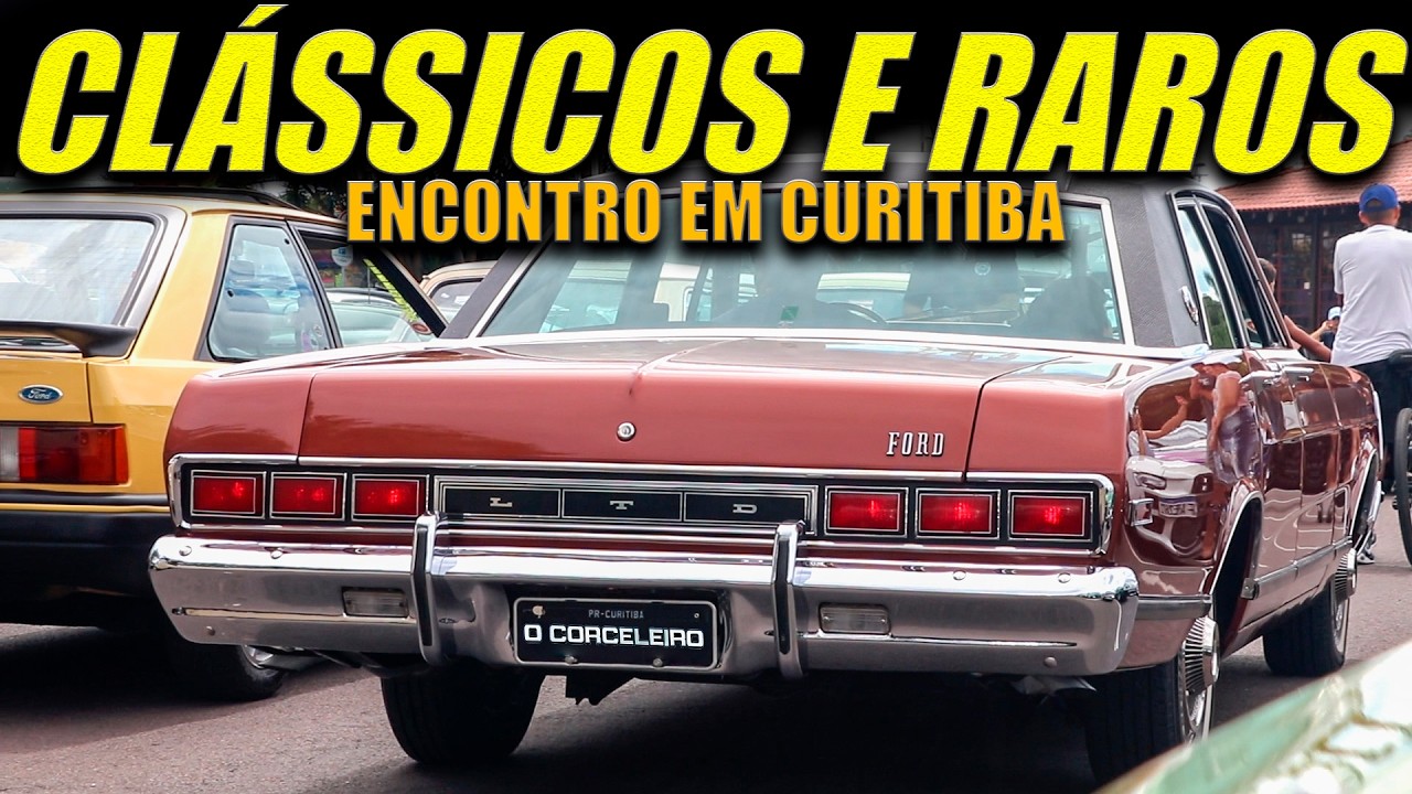CARROS ANTIGOS e CLÁSSICOS em CURITIBA!
