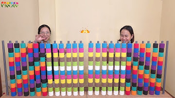 🎧 Relaxing Color Ball Sorting with Gentle ASMR | Calm but Competitive