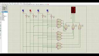 Testing All 16 Cases: Logic Circuit with PLA (F1, F2, F3 Outputs)