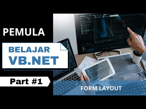 VB.NET Learning Tutorial #1 | Form Layout | Learn VB.NET Basics for Beginners