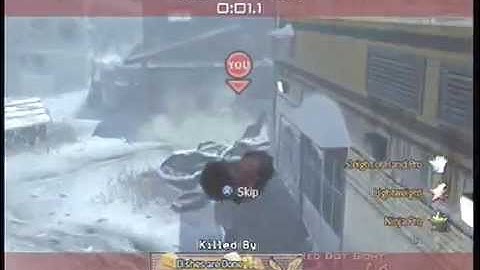 MW2 Killed by a Flash Grenade!