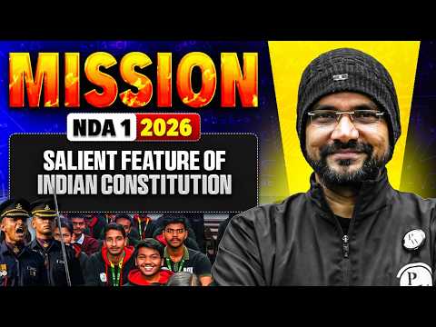Salient Feature Of Indian Constitution | Mission NDA 1 - 2026 | DW Offline Academy