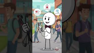 Wired Earphones Are Making a COMEBACK?! 🎧 #animation
