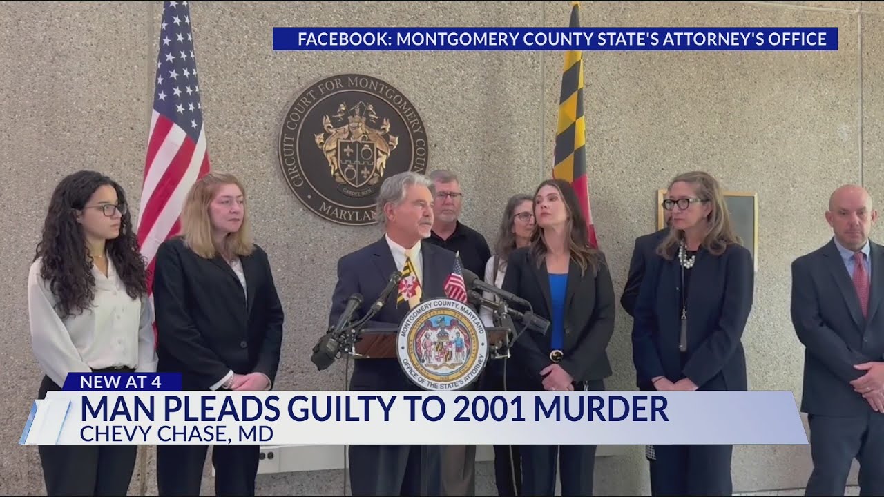 DC man pleads guilty in 20+ year Maryland murder cold case - YouTube
