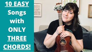 TEN Songs You ONLY Need THREE CHORDS For!! | Cory Teaches Music