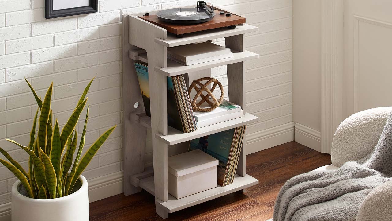 SOHO RECORD PLAYER STAND | Crosley Furniture
