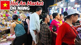 DA NANG Vietnam Nightlife - Busiest Hoi An Night Market is So Lively Tonight, Everyone is Here