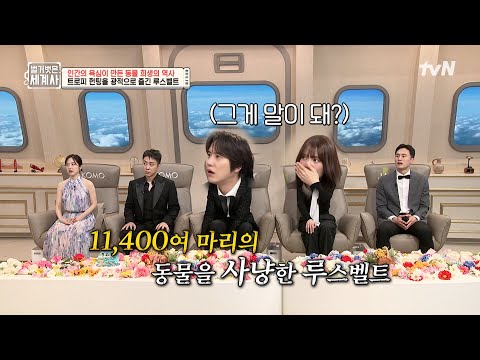 11개월 동안 동물을 11,400여 <strong>마리나</strong> 사냥한 미국 대통령 ㄷㄷ #벌거벗은세계사 EP.200 | tvN 250422 방송