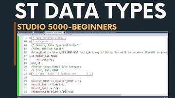 Variables & Datatypes in Structured Text | Studio 5000 Beginner Guide