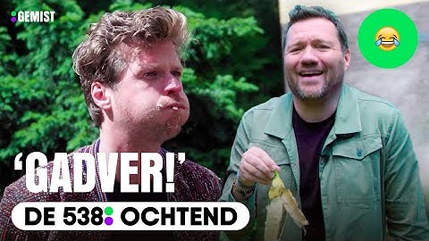 WK BANAAN eten ZONDER HANDEN | 538 Gemist