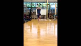 Greg Dea, Sports Physiotherapist - Walking Hip Lock drill
