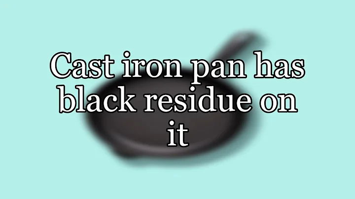Why does my pan turn black when I cook? (2023)