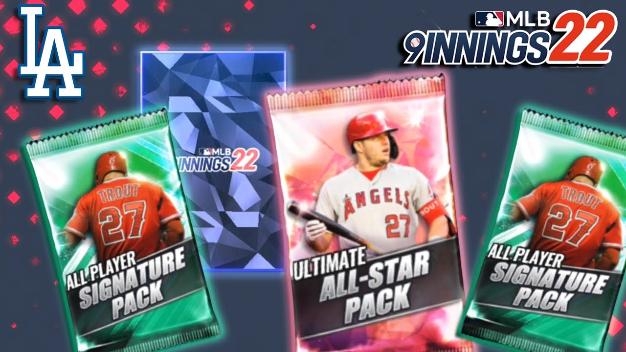 MLB 9 Innings 22 New Signature Cards!!! Diamond All Star! New Prime