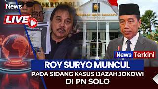 🔴[LIVE] ROY SURYO IKUTI SIDANG SENGKETA IJAZAH JOKOWI DI PN SOLO, BAWA BUKTI BARU? (18/02)