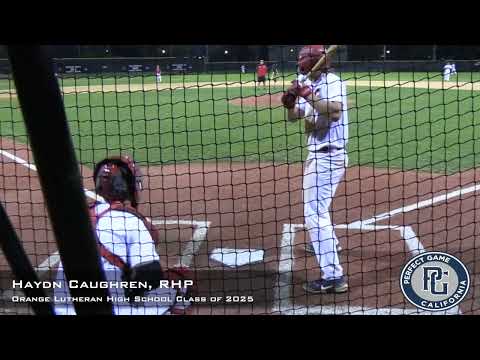 Haydn Caughren Prospect Video, RHP, Orange Lutheran High School Class of 2025