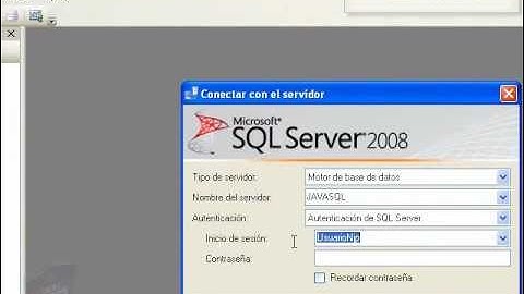 Creación de Usuario y Reinicio de Servicios SQL SERVER 2008