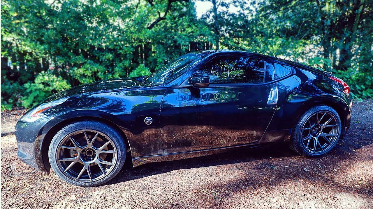 370z Gets New Wheels & Gets Sideways! YouTube