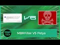 MBRFilter Tool VS Petya Ransomware | Malware Test