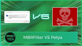 MBRFilter Tool VS Petya Ransomware | Malware Test