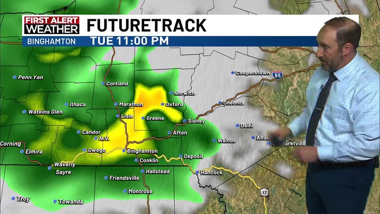 FIRST ALERT: severe storm threat decreases and ends this evening - YouTube