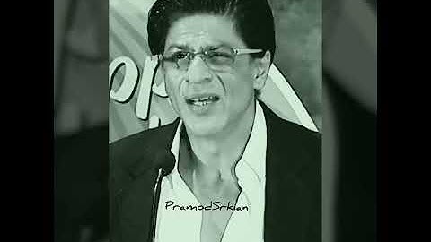 Sharukh Khan || positive Thinking || WhatsApp Status || All In One...💕💯