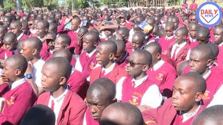 SAD DAY IN KAPSABET BOYS HIGH SCHOOL AS THEY MOURN AFTER BUS ACCIDENT CLAIM A STUDENT AND TEACHER