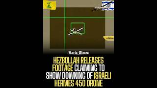Hermes 450 Drone Shot down