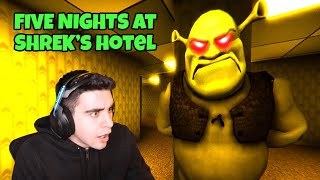 SHREK ATTACKED ME IN THE BACKROOMS!!!! - Five Nights at Shrek's Hotel (Ending) [Full Game]