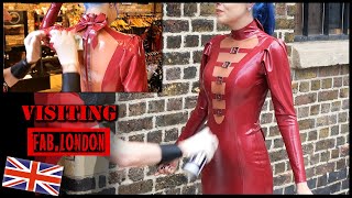 Visiting FAB.LONDON Latex Boutique in Camden Town