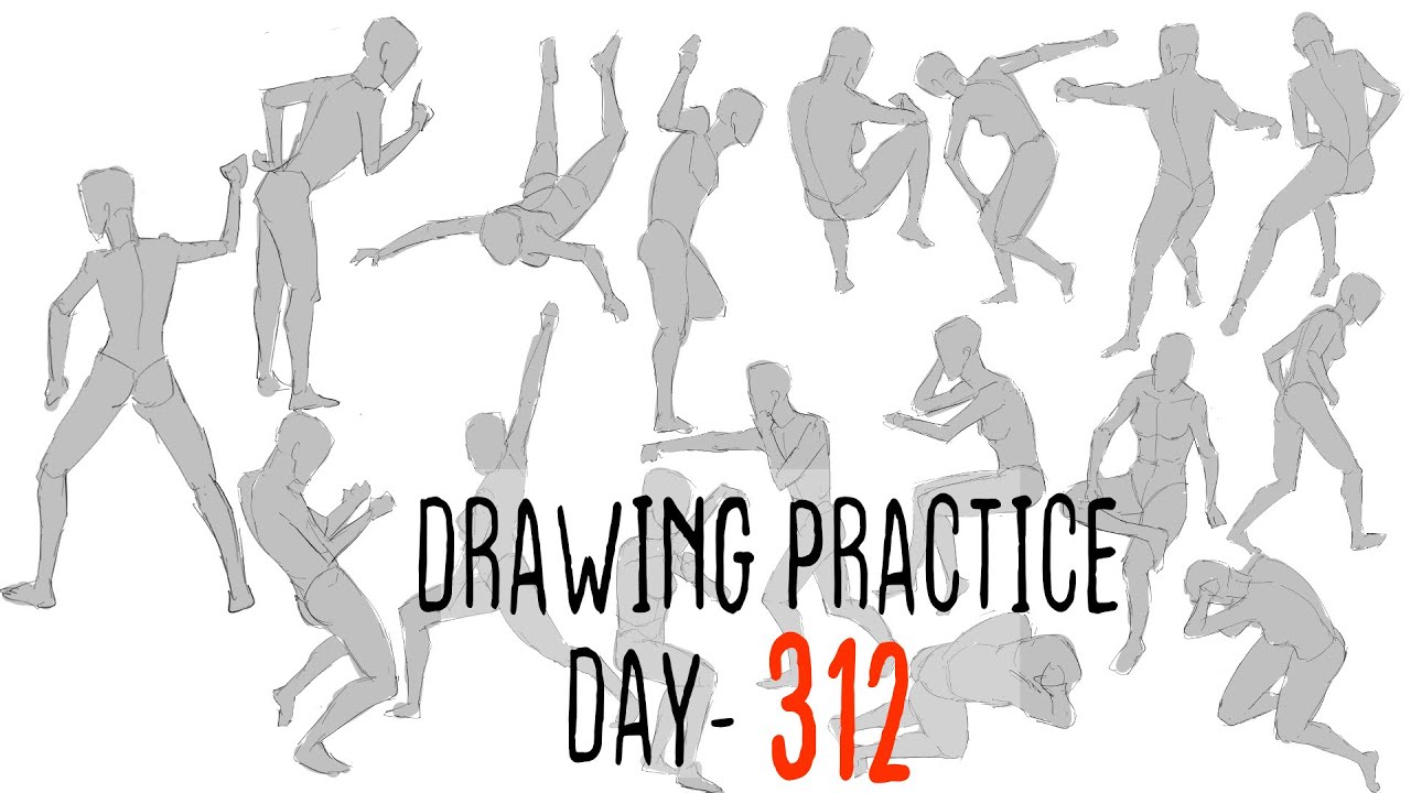 Daily Drawing Practice Part 312 - YouTube