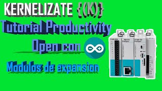 Tutorial Productivity Open con Arduino  - Modulos de Expansion