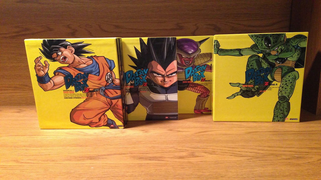 Dragon Ball Z Dragon Boxes 1-4 Unboxing - YouTube