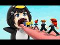100 Players Jump Into GUGUGAGA Penguin Roblox - All MECH Robots Unlocked