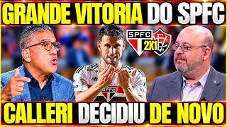 🚨POST-MATCH! CALLERI DECIDED IT! BIG WIN! SÃO PAULO 2-1 VICTORY! LATEST SPFC NEWS TODAY