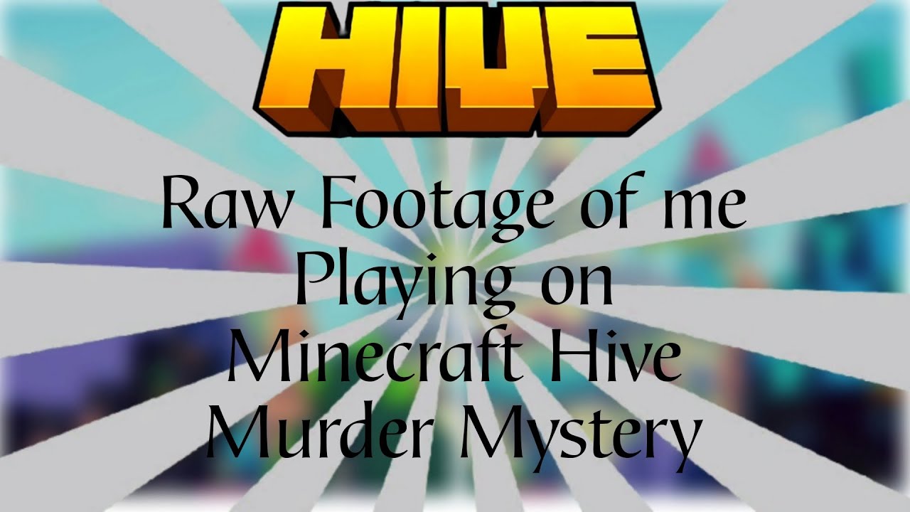 Playing Minecraft Hive - YouTube