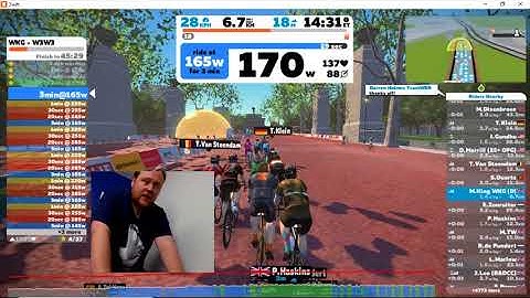 Day 1 - Journey to from D to C Category on Zwift