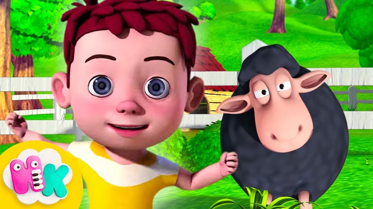 🐑 Bä Bä Fåret 🚜 Bondgårdsdjur & Traktorer 🐄 Roliga Barnvisor på Svenska | HeyKids