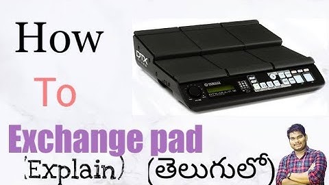 YAMAHA DTX MULTI 12 , HOW TO EXCHANGE PAD AND COPY.#yamahadtx #exchangepad #dtx12 #yamahadtx12.
