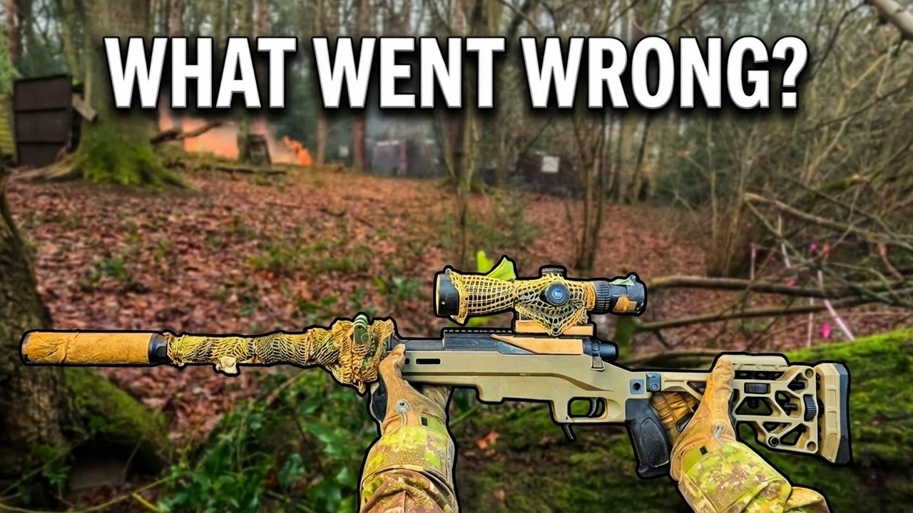 New Pew, New Problems - Tac-41 Lite Gameplay #airsoftsniper #ghilliesuit #airsoft