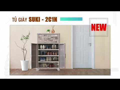 Video SẢN PHẨM MỚI | TỦ GIÀY SUKI 2C1N | DUY TÂN - youtube