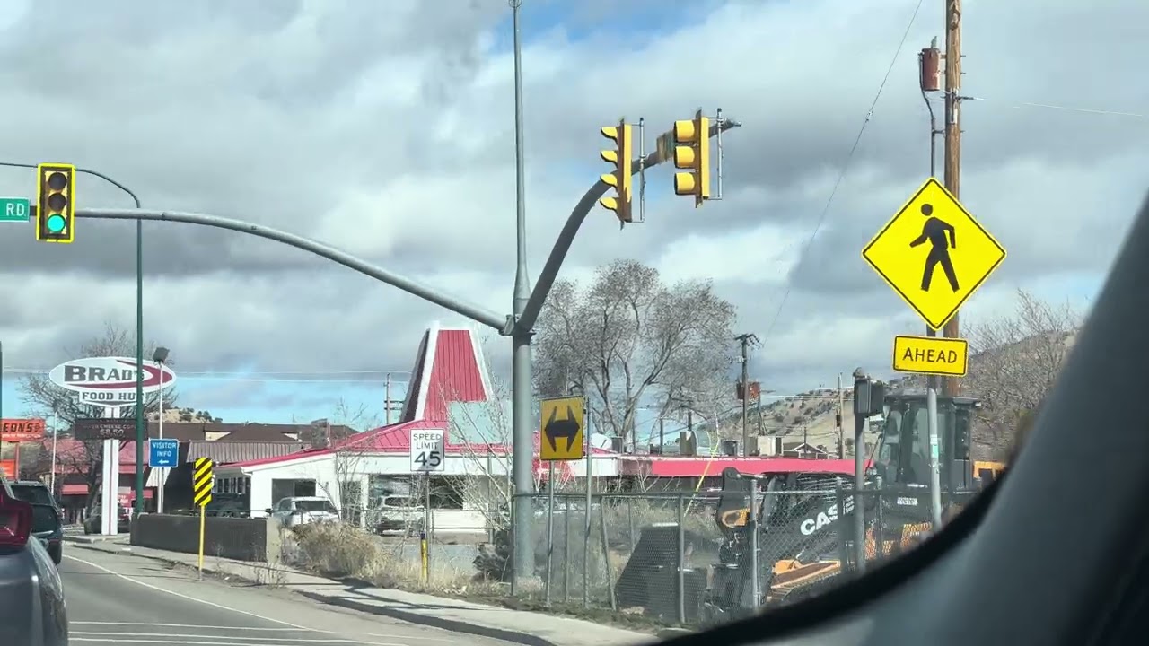 Driving around Cedar city Utah