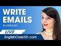 How to Write Emails in English - Business English