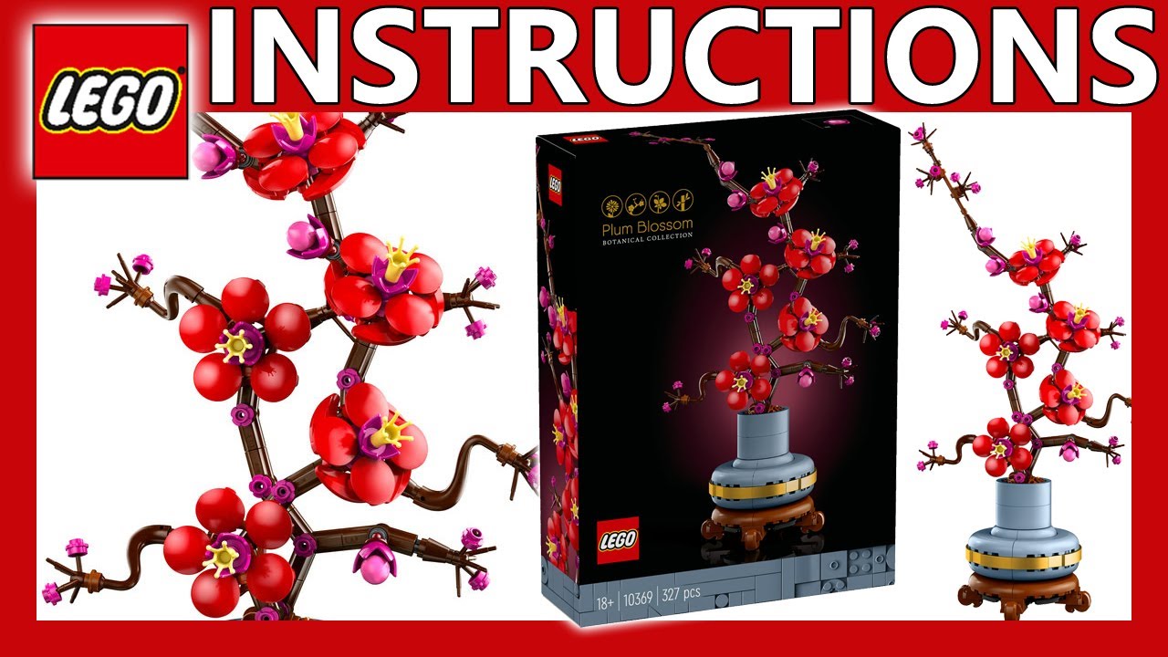 LEGO instructions | Plum Blossom | 10369 | LEGO Botanical